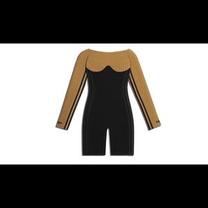 ADIDAS LONG SLEEVE CORSET PLAYSUIT